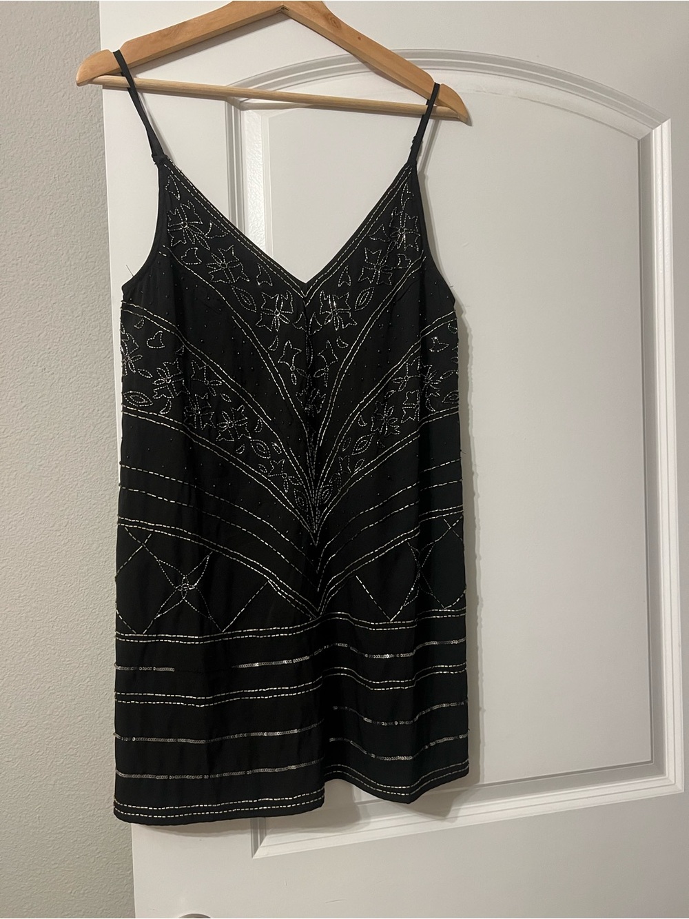 Free People Beaded Slip Dress